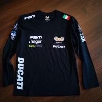 ราคา MOTOGP DUCATI motorcycle culture shirt Monster Panigale Diavel motorcycle riding long sleeved T shirt (43628083159)