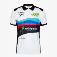ราคา VR46 racing theme short sleeves quick drying breathable T shirts motogp yamaha motorcycle team POLO shirts xmax namx outdoor riding short sleeves (42957925389)