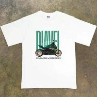 ราคา DUCATI short sleeved T shirt with Diavel motorcycle design suitable for outdoor riding (41428726437)