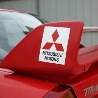 ราคา Mitsubishi stickers EVO spoiler stickers LANCER EVOLUTION car window decoration waterproof stickers (28683659172)
