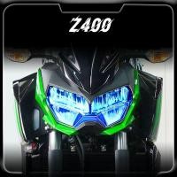 ราคา Kawasaki motorcycle headlight color change film Z400 motorcycle headlight color film Z400 taillight decorative sticker (27835802746)