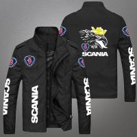 ราคา Scania LOGO Jacket Men s hooded work jacket windproof for fall sun protection for truckers (27073487069)