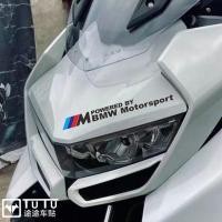 ราคา Suitable for BMW C400GT motorcycle headlight decorative stickers eyebrow M print waterproof stickers (25958580210)