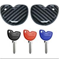 ราคา VESPA motorcycle key cover LX LXV LXS GTS300 Primavera sprin key carbon fiber pattern plastic protective case (22684150066)
