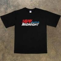 ราคา MIDNIGHT Sports Club Custom Short Sleeve T Shirt JDM Style Loose Cotton T Shirt (48005795091)