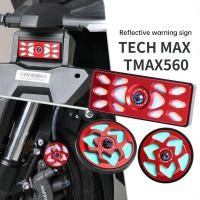 ราคา TECH MAX accessories TMAX560 motorcycle modified reflector luminous warning film with light reflector (41777870782)