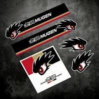 ราคา JDM modification stickers Mugen logo stickers Civic Type R window reflective trim stickers (46557394625)