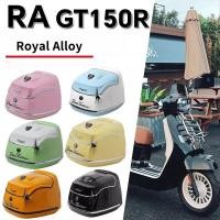 ราคา Royal Alloy motorcycle trunk GT150 motorcycle tail box retro cargo box luggage GP250 motorcycle large capacity storage box (40714806907)
