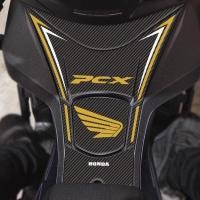 ราคา PCX160 fuel tank scratch protector PCX160 motorcycle pedal decorative sticker (25198008330)