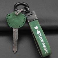 ราคา Kawasaki motorcycle key case VULCAN650S NINJA400 NINJA650 Z250 VERSYS X 300 Z650 W800 Z650RX Z900 NINJA1000SX VERSYS 1000 ER 6N Z400 Z650 Z900RS ZX 6R ZX 10R Z1000 NINJA1000 genuine leather key case (