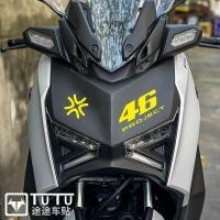 ราคา YAMAHA motorcycle stickers XMAX300 motorcycle head decoration stickers No 46 stickers XMAX300 motorcycle shell waterproof stickers (43000078734)
