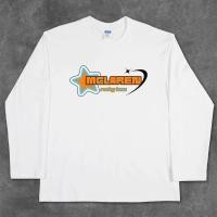 ราคา McLaren hip hop style cotton sweatshirt Norris F1 racing custom long sleeved T shirt (40828681372)