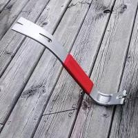 ราคา Milwaukee pry bar chrome vanadium steel 12 inch minimum order nail removal tool (52401335367)