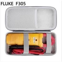 ราคา Suitable for FLUKE F305 clamp multimeter digital meter storage bag outdoor carrying hard shell anti fall protection box (19778052980)