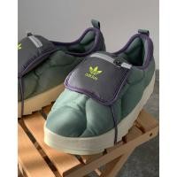 ราคา สินค้าพร้อมส่ง Adidas Originals Puffylette Silver Green Navy ของแท้ 100 จัดส่งฟรีhype sneakers (52207267527)