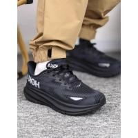 ราคา HOKA ONE ONE Bondi 8 Clifton 9 Black Bobdi9 Clifton10 รองเท้าผ้าใบ รองเท้าวิ่งUnisex (50557790207)