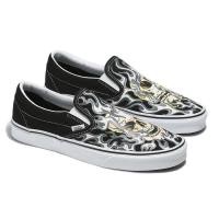 ราคา VANS Slip On Flame Skull Black VN0009Q7BMX รองเท้าแวน แท้ โดย VANS Thailand Dealer WeSneakerUnisex (40929566088)