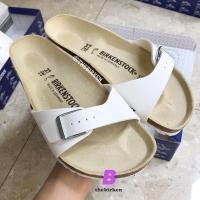 ราคา พร้อมส่ง พรีได้ Birkenstock ของแท้ Madrid Black White Darkbrown Mocca Pearl ดำ ขาว น้ำตาลเข้ม มอคค่า มุกFree ShiSame (52807046368)