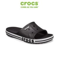 ราคา Crocs Bayaband Slide สำหรับผู้หญิงและผู้ชายในสีดำสีขาวUnisex (47207831496)