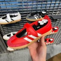 ราคา รับประกัน adidas originals Samba Jane รองเท้าลำ คลาสสิก สไตล์Unisex (55457811394)