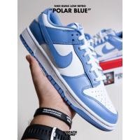 ราคา พร้อมส่ง รองเท้าไนกี้ชาย Nike Dunk Low Retro White Polar Blue DV0833 400 Unisex (49357804492)