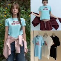 ราคา W3772 เสื้อยืดคอกลม สกรีนแน่น NEW YORK 1974 งานสวย ทรงน่ารัก แฟชั่นเกาหลี TAG WG WE (28979461708)