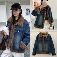 ราคา D7907 เสื้อแจ๊คเกต ผ้ายีนส์ แต่งขน สีสวย ตัดกับยีนส์ได้ลงตัวเลยค่า งานสวยมากๆ แฟชั่นเกาหลี TAG DT ETOLIE (46203163196)