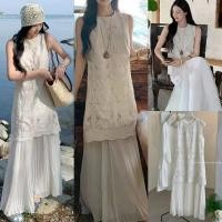 ราคา Y1110 เดรสยาวแขนกุด ผ้าลูกไม้ งานซิปหลัง ช่วงชายกระโปรงแต่งผ้าบางทรงพีท แฟชั่นเกาหลี TAG Yjia (45307616832)