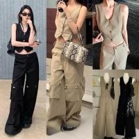 ราคา W3371 ชุดเซ็ท 2 ชิ้น เสื้อกั๊กทรงสวย มาพร้อมกางเกงขายาว ทรงน่ารัก แฟชั่นเกาหลี TAG WG WE (29324934935)