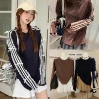 ราคา เสื้อแขนยาวคอกลม ทรง oversize ผ้าดีมาก ทรงเกาหลี ทรงน่ารัก แฟชั่นเกาหลี TAG WG WE (27365464787)