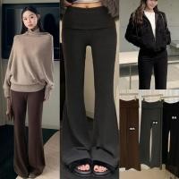 ราคา W8369 กางเกงขายาว ทรงขาม้า แต่งผ้าพับช่วงขอบ ผ้าดีใส่สบาย ยืดหยุ่นได้ดี แฟชั่นเกาหลี TAG WG WE (46953085397)