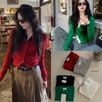 ราคา W6890 เสื้อคลุมคาดิแกน คอกลม งานกระดุม ผ้าไม่หนาไม่บาง ผ้านิ่ม ใส่สบาย แฟชั่นเกาหลี TAG WG WE (42614859989)