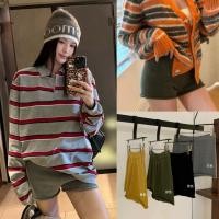 ราคา W7190 างเกงขาสั้น ผ้าทอไหมพรม ยืดหยุ่นได้ดีนะคะ สีสวย แฟชั่นเกาหลี TAG WG WE (40818775948)