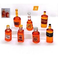 ราคา เรซิ่นจิ๋วรูปขวดแอล ไวน์ โซจู เป็นเซ็ท (23190560467)