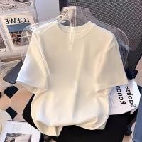 ราคา เสื้อยืดคอกลม oversize ไม่ละคายเคือง ผ้าละลายอากาศดี หญิงชายใส่ได้ ฤดูทุกฤดู แบบเพศเดียวกัน (57906298803)