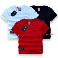 ราคา เสื้อยืดเด็ก 1 12 ปี สีพื้น MERAH HITAM คอลเลกชันเสื้อยืด สำหรับเด็กชายและเด็กหญิง 2026 (52753530178)