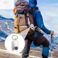 ราคา SILKPULSE พวงกุญแจเข็มทิศขนาดเล็ก 3 in 1 Fluorescent Camping Compass Temperature Universal Compact Pocket Sized ทนทานกลางแจ้งปีนเขาเข็มทิศกิจกรรมกลางแจ้ง (47507199040)
