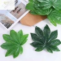 ราคา ซิลค์พัลส์ 5ชิ้นแปดเหลี่ยมใบพืชสีเขียว หรูหรางานฝีมือ ทําเอง ประดิษฐ์แปดเหลี่ยมใบ ร้านผลไม้ตกแต่งที่สมจริงพลาสติกพืชประดิษฐ์ตกแต่งคริสต์มาส (55657183065)