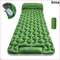 ราคา BROA ที่นอนเป่าลมแคมปิ้ง ขนาดพกพา พาง่ายและมีน้ำหนักเบา พิเศษด้วยเทคโนโลยี TPU พร้อมหมอนและสายรัดเท้า กันความชื้นได้ (45007820757)