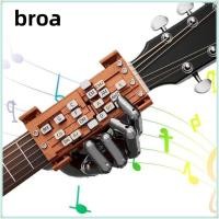 ราคา BROA Acoustic Guitar Chord Presser Guitar Practice Aid Guitar Learning Tools Guitar Teacherds Trainer Beginner (57356384444)