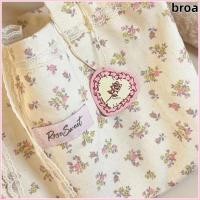 ราคา กระเป๋าโท้ท BROA พิมพ์ลาย ผ้าแคนวาส ขนาดใหญ่ พร้อมกระเป๋าถือลูกไม้โบว์หวาน (48957543759)
