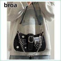 ราคา BROA Underarm Bag Stars Denim Handbags Y2K Pattern Canvas Small Chain Shoulder Bags Women (54856674628)
