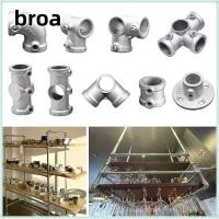 ราคา โบรา โครงยึด หัวเข็มขัดคงที่ อลูมิเนียมอัลลอยด์ท่อเหล็กข้อต่อข้อต่อ ทําเองมุมข้อศอกท่อวงกลมเชื่อมต่อท่อเหล็กชั้นวาง (47806422801)
