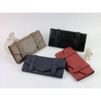 ราคา กระเป๋าตังค์ใบยาวหนังแกะแท้ 100 PS1 wallet lamb skin leather (2899993182)