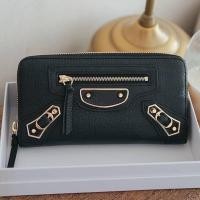 ราคา กระเป๋าสตางค์ใบยาวหนังแพะแท้ 100 BL Balen purse goatskin leather (1450620239)