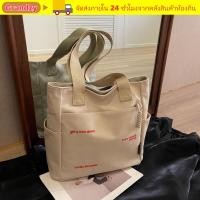 ราคา ยิ่งใหญ่ กระเป๋าหนังสือนักเรียนผ้าใบทรงสี่เหลี่ยมกระเป๋าสะพายผ้าแคนวาสกระเป๋าสะพายไหล่อเนกประสงค์ (40674030801)