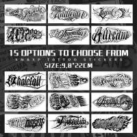 ราคา สติกเกอร์ลายสักสมุนไพร กันน้ำชั่วคราว สำหรับสร้างรอยสักเสมือนจริง (51953796478)