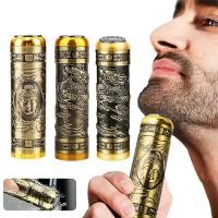 ราคา ผู้ชายเคราTrimmerเครื่องโกนหนวดไฟฟ้าUSBผมมีดโกนสําหรับHome Travelตัดผมเครื่องไร้สายเคราเครื่องโกนหนวดแบบพกพาผู้ชายมีดโกน (45306965825)