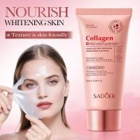 ราคา Niacinamide Collagen Deeply Hydrating Wrapping Peel Off Facial Mask Moisturizing Smoothing Skin Care Tear Off Mask 75ml (52257725931)