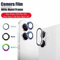 ราคา สําหรับ Poco X8 Pro Max กล้องฟิล์มสําหรับ Xiaomi Mi Poco X8 Pro Max PocoX8 X8Pro 5G 2026 โลหะแหวนป้องกัน HD เลนส์ป้องกันฟิล์มกระจกนิรภัยป้องกันรอยขีดข่วน (47057725144)